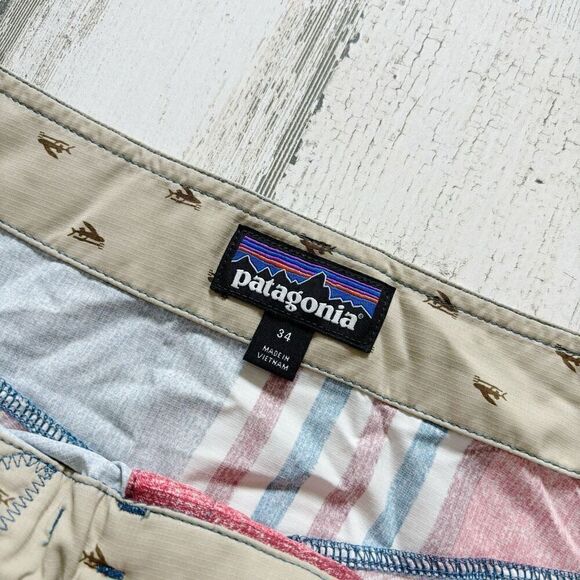 Patagonia UPF 50 Board Shorts Size 34 - Picture 4 of 5